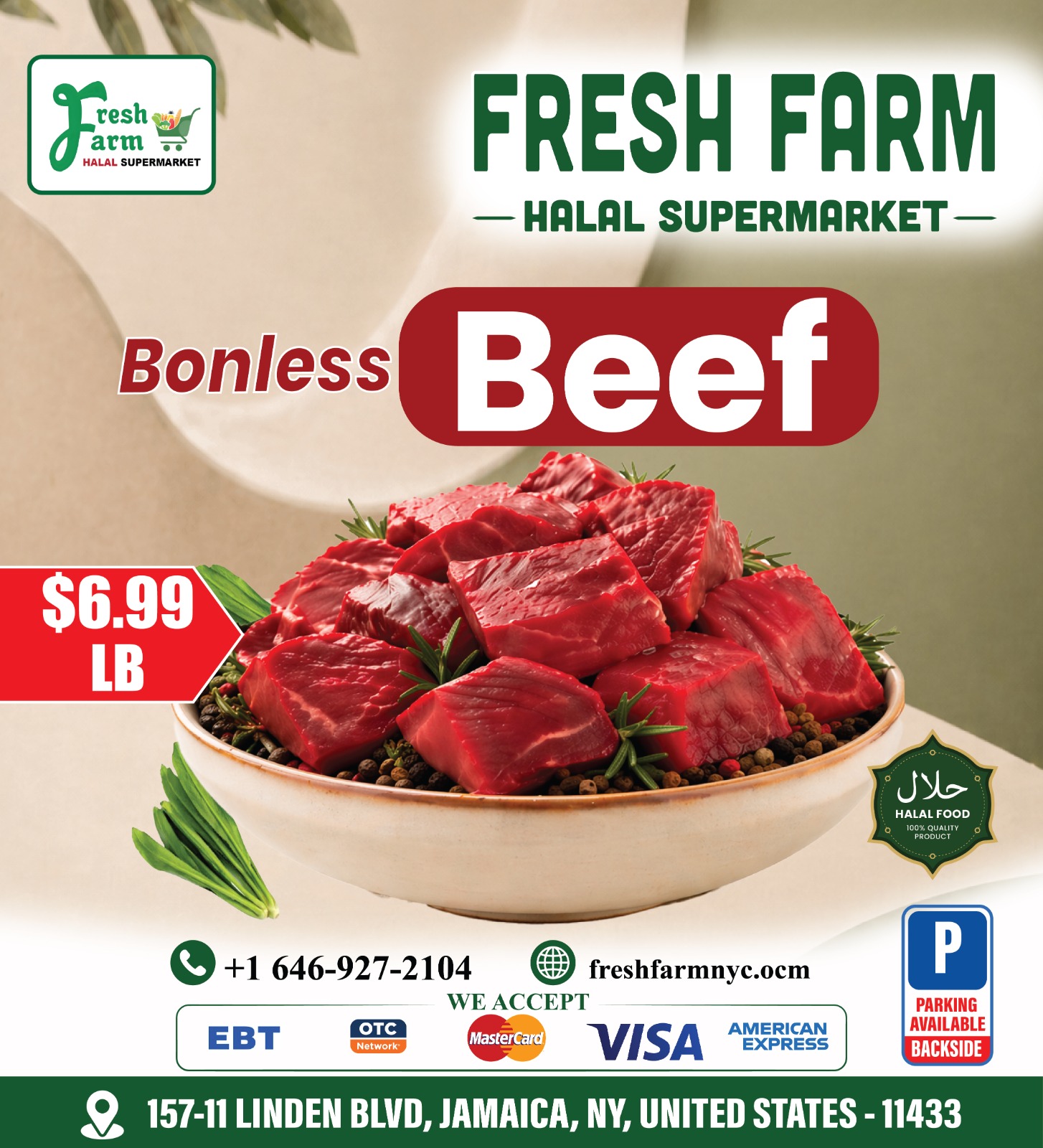 Boneless Beef